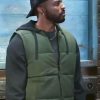 Shop Jibre Hordges Beyond the Gates Green Vest