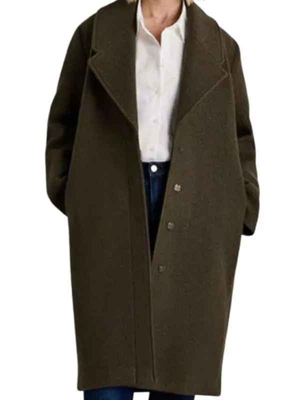 Shop Law and Order SVU S27 Aime Donna Kelly Wool Coat