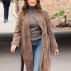 Shop Law and Order SVU Olivia Benson Brown Trench Coat