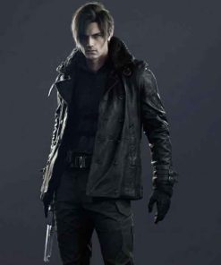 Shop Leon S. Kennedy Resident Evil Requiem Leather Coat