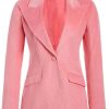 Buy Liz Shrinking 2026 Christa Miller Pink Corduroy Blazer