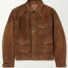 Shop Luke Bryan Good Morning America Suede Leather Jacket