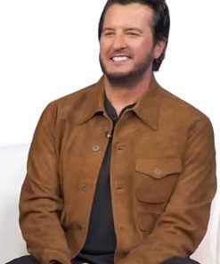 Buy Luke Bryan Good Morning America Leather Jacket