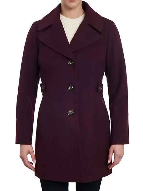 Shop Madison Alsobrook Beyond the Gates Wool Coat