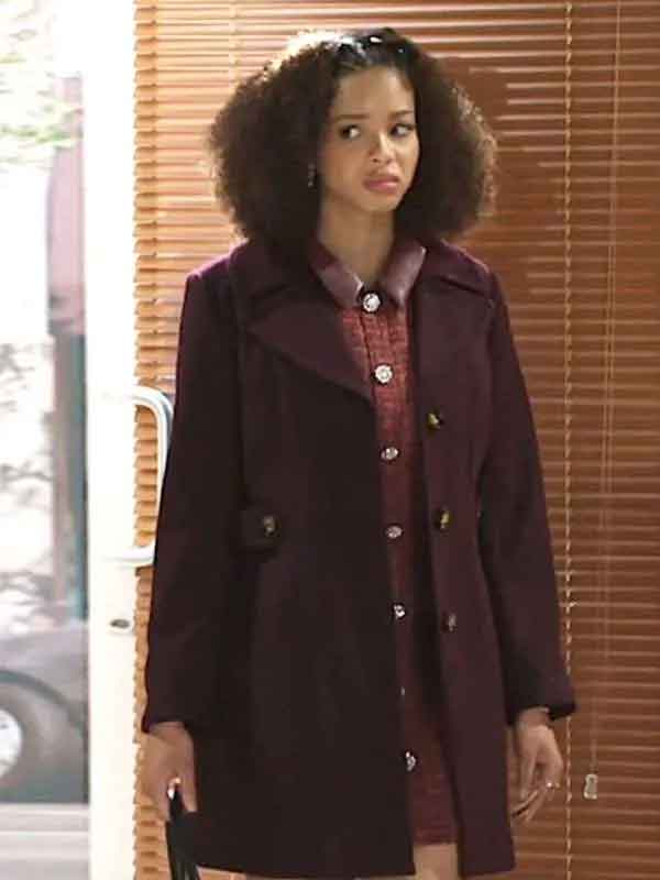 Shop Madison Alsobrook Beyond the Gates Francesca Belleclaire Wool Coat