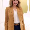 Buy Mary Steenburgen The Dink Brown Suede Blazer
