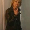 Shop Max Scared to Death Lin Shaye Black Leather Jacket