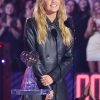 Shop Miley Cyrus iHeartRadio Music Awards Leather Coat