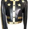 Buy Miyoko American Idol S24 Stars Leather Jacket