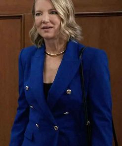 Shop Nina Reeves General Hospital S63 Blue Blazer