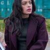Shop Odeya Rush Memory of a Killer Wool Coat