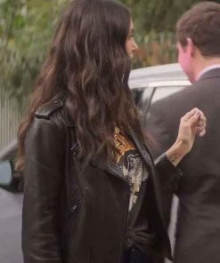 Buy Nina Dobrev The Out Laws Leather Jacket