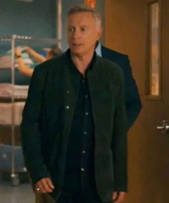 Shop Robert Carlyle Watson S02 Suede Leather Jacket