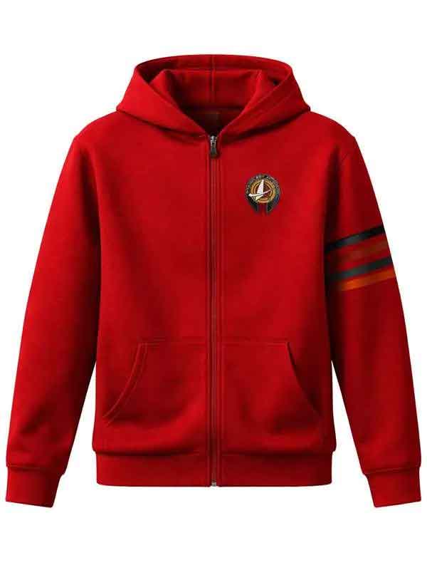 Shop Romeo Carere Star Trek Starfleet Academy Red Hoodie
