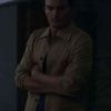 Shop Rupert Friend Dreams Jake McCarthy Beige Cotton Jacket
