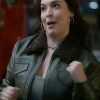 Shop Shrinking S03 Isabella Gomez Leather Jacket