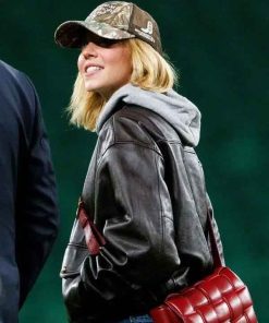 Buy Sporting CP v GD Sydney Sweeney Leather Jacket