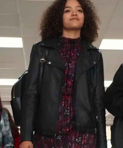 Shop Tabitha Foster Trinkets S02 Leather Jacket