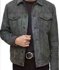 Shop Jared Shoemaker The Voice S29 Suede Jacket