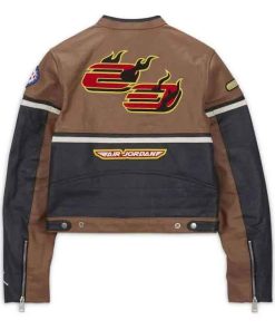 Shop Travis Scott Cactus Jack Leather Jacket