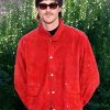 Shop Wuthering Heights Jacob Elordi Suede Leather Jacket