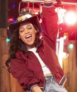 Shop 9-1-1 Nashville Roxie Alba Bomber Jacket