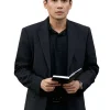 Shop Kefas-Movie-A-Letter-to-My-Youth-Fendy-Chow-Black-Blazer