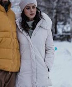 Amrita-Acharia-Theres-Something-in-the-Barn-2023-White-Puffer-Hooded-Jacket