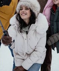 Buy Amrita-Acharia-Theres-Something-in-the-Barn-2023-White-Puffer-Hooded-Jacket (1)