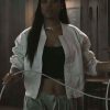 Buy Ash Santos Marshals Andrea Cruz White Bomber Jacket