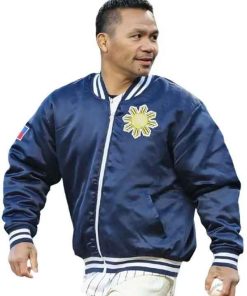 Shop Manny Pacquiao NY Yankees Blue Jacket