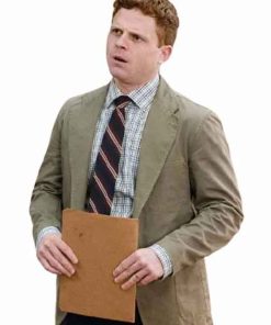Buy Caleb Foote NCIS Origins Bernard Randolf Khaki Cotton Blazer