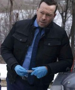 Shop Donnie Wahlberg Boston Blue Danny Reagan Black Jacket