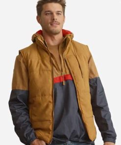 Buy Brando White Movie The Genesis Project Roman Clepper Puffer Vest
