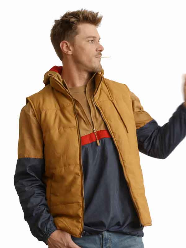 Shop Brando White The Genesis Project Brown Vest