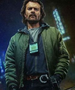 Buy Pilou Asbæk Snake Killer Brian Smiley Petersen Bomber Jacket