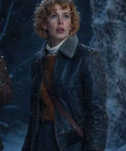 Buy Brittany Allen The Yeti Leather Jacket