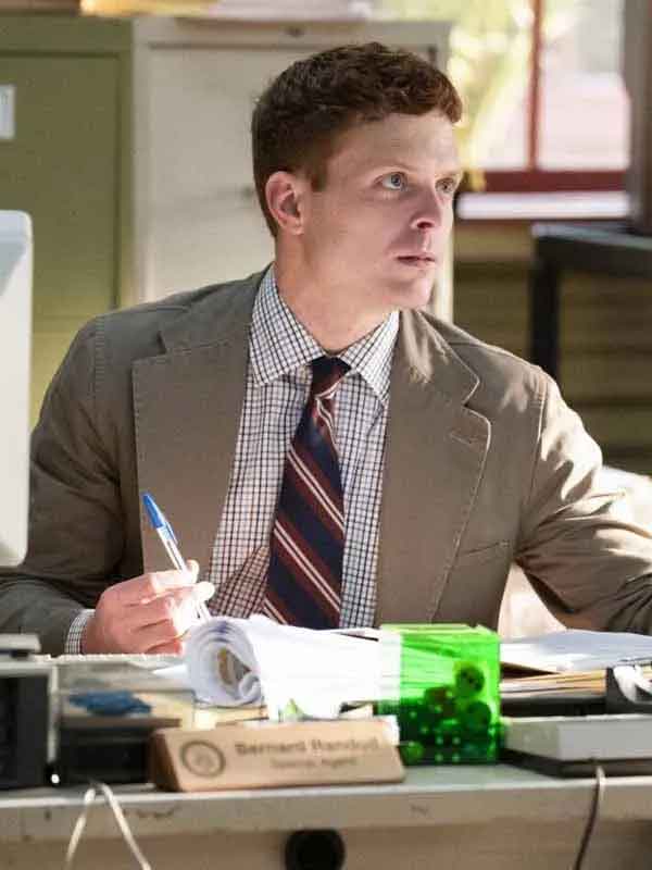 Buy Caleb Foote NCIS Origins 2026 Bernard Randolf Khaki Blazer