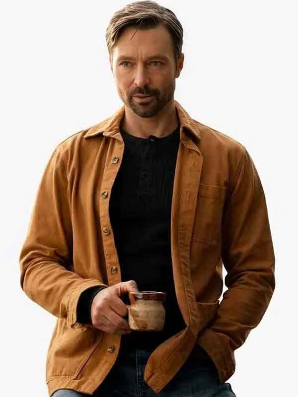 Shop Max Whitman A Season to Blossom Carlo Marks Brown Jacket