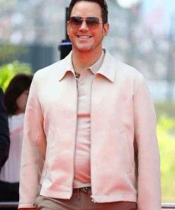 Shop F1 Japanese Grand Prix 2026 Chris Pratt Leather Jacket