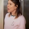 Shop Shrinking S3 Christa Miller I Heart LA Sweatshirt