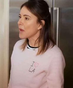 Shop Shrinking S3 Christa Miller I Heart LA Sweatshirt