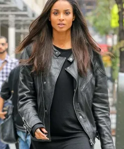 Shop Ciara-Black-Leather-Jacket