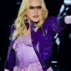 Buy Coachella-2026-Madonna-Purple-Leather-Jacket