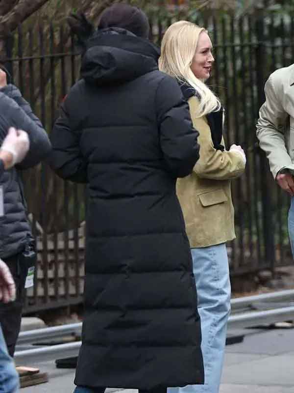 Shop Count Me Lies Shailene Woodley Black Coat