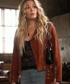 Buy Dixie Bennings 9-1-1 Nashville Suede Leather Jacket