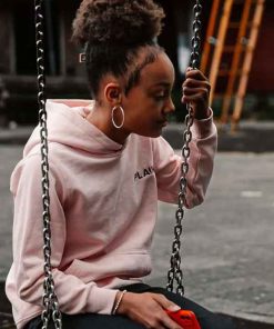 Buy Efi Stephan Loverboy Vertrouw niemand Pink Hoodie