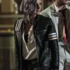 Buy Eliza Coupe Future Man Tiger Black Motorcycle Leather Jacket