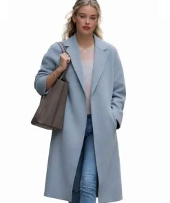 Shop Elle Chapman The Madison S01 Blue Coat