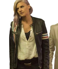 Buy Eliza Coupe Future Man Tiger Black Motorcycle Jacket